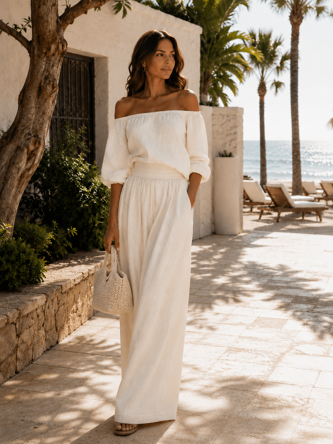 Arabella | Conjunto exclusivo con efecto lino para un verano con estilo