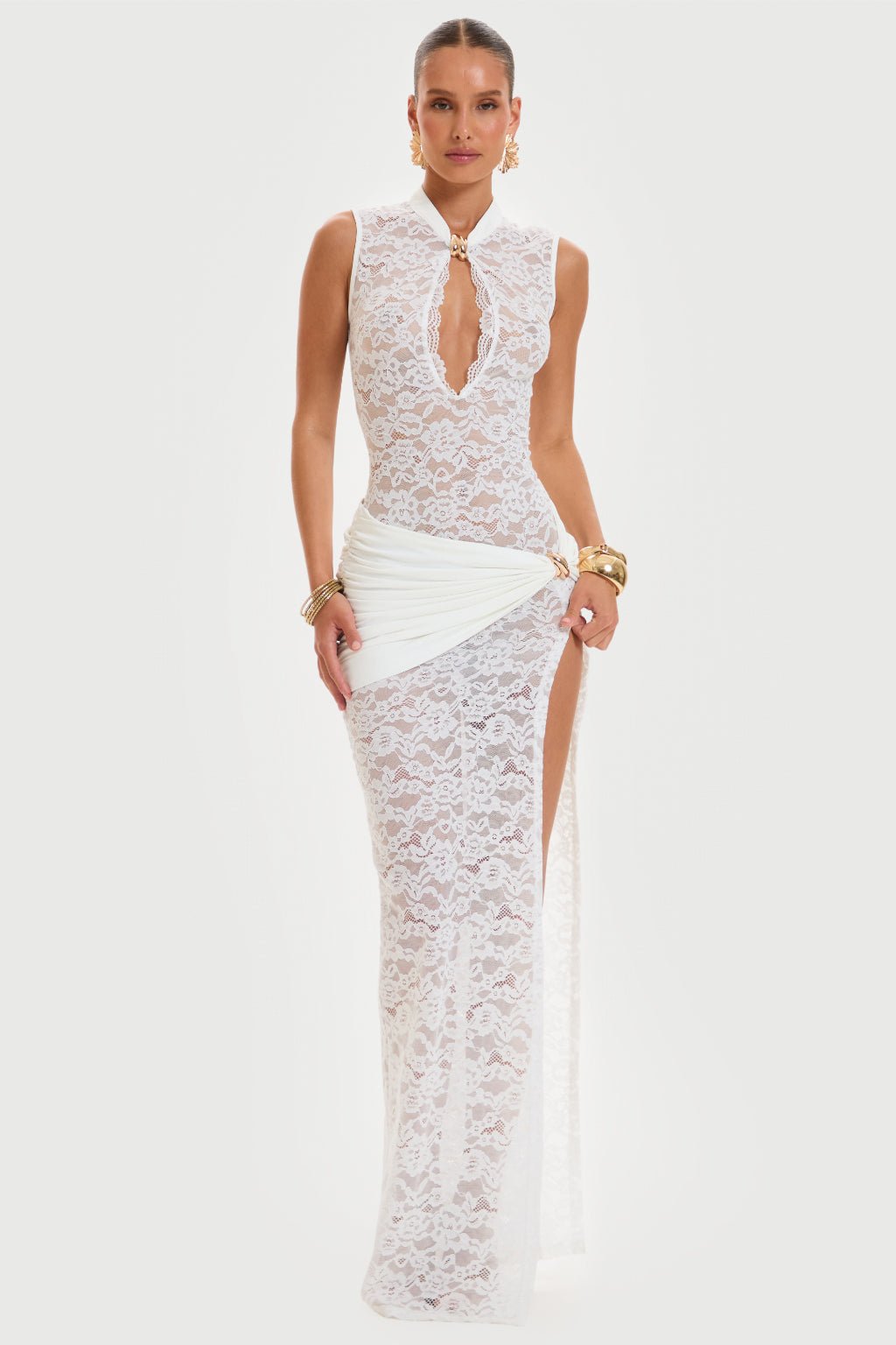 VESTIDO ONIX - BLANCO